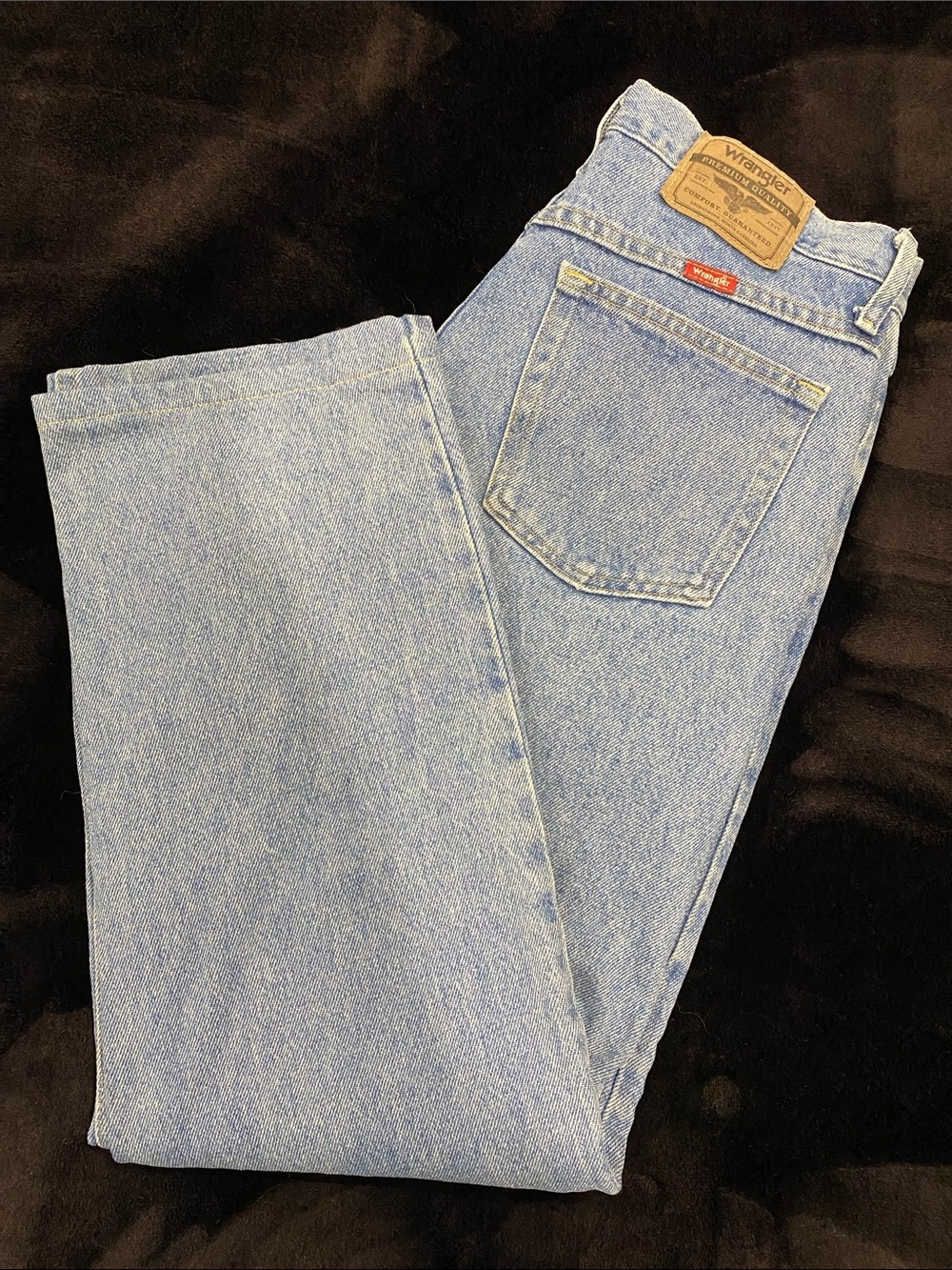 Wrangler Light Blue Denim Jeans with Red Logo 30x30